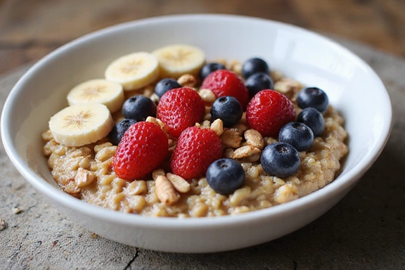 Vitalitasplusa reggeli zabkása gyümölcsökkel